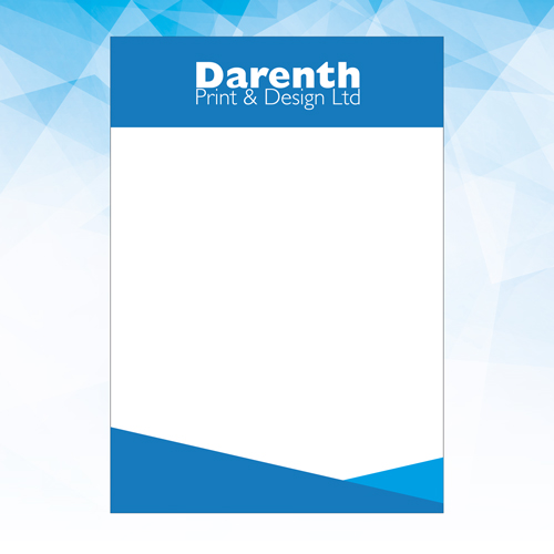 Letterheads at Darenth Print, Dartford Kent